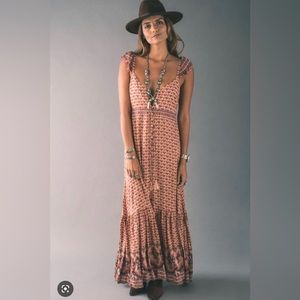 Spell Sunset Road Frill Maxi Dress